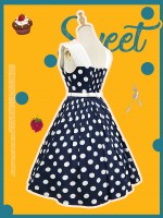Miss Yaodu Polka Dot Herben One-piece Miss Yaodu Polka Dot Herben One-piece