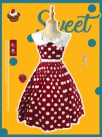 Miss Yaodu Polka Dot Herben One-piece Miss Yaodu Polka Dot Herben One-piece