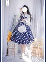 Miss Yaodu Polka Dot Herben One-piece Miss Yaodu Polka Dot Herben One-piece