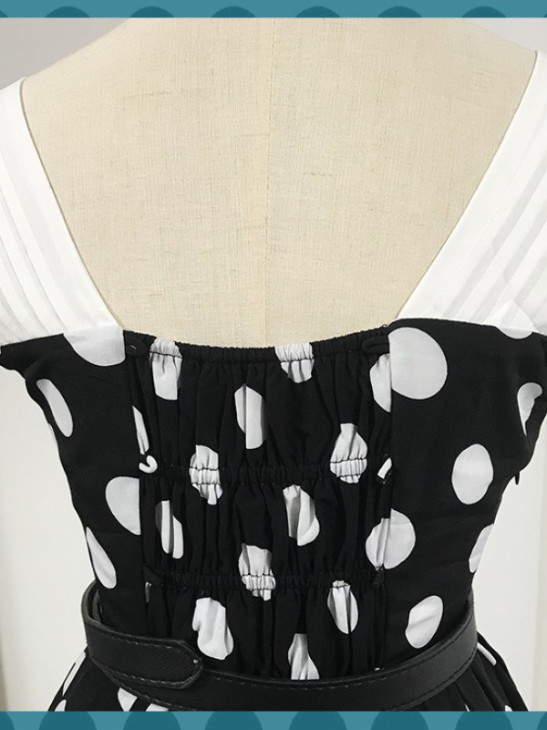 Miss Yaodu Polka Dot Herben One-piece Miss Yaodu Polka Dot Herben One-piece