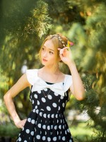 Miss Yaodu Polka Dot Herben One-piece Miss Yaodu Polka Dot Herben One-piece