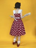 Miss Yaodu Polka Dot Herben One-piece Miss Yaodu Polka Dot Herben One-piece