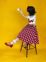 Miss Yaodu Polka Dot Herben One-piece Miss Yaodu Polka Dot Herben One-piece