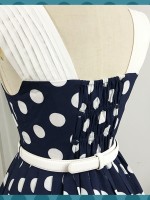 Miss Yaodu Polka Dot Herben One-piece Miss Yaodu Polka Dot Herben One-piece
