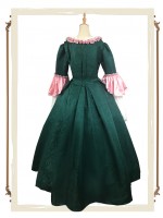 Mrs Pompadour Elegant Vintage Gown One-piece Mrs Pompadour Elegant Vintage Gown One-piece
