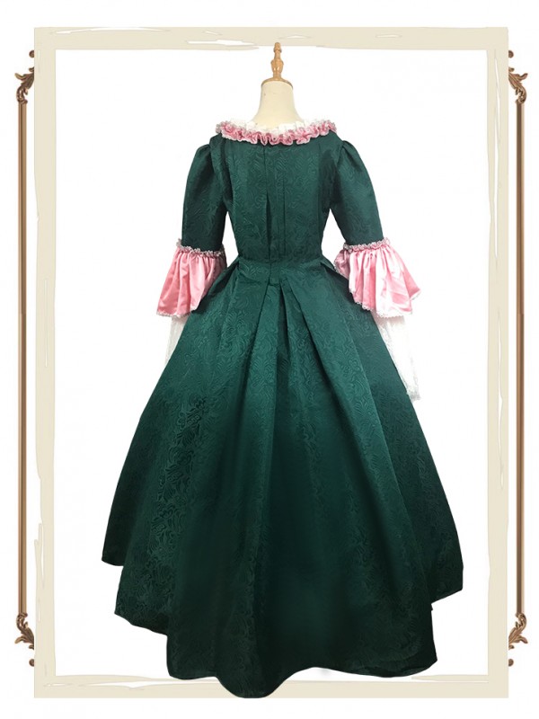 Mrs Pompadour Elegant Vintage Gown One-piece Mrs Pompadour Elegant Vintage Gown One-piece