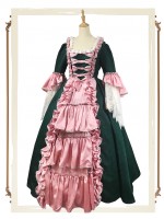 Mrs Pompadour Elegant Vintage Gown One-piece Mrs Pompadour Elegant Vintage Gown One-piece