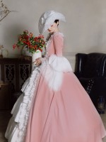 Mrs Pompadour Elegant Vintage Gown One-piece Mrs Pompadour Elegant Vintage Gown One-piece