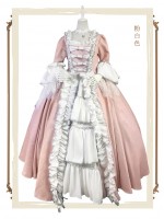 Mrs Pompadour Elegant Vintage Gown One-piece Mrs Pompadour Elegant Vintage Gown One-piece