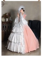 Mrs Pompadour Elegant Vintage Gown One-piece Mrs Pompadour Elegant Vintage Gown One-piece