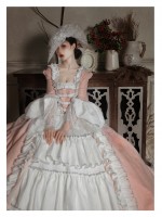 Mrs Pompadour Elegant Vintage Gown One-piece Mrs Pompadour Elegant Vintage Gown One-piece