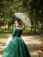 Mrs Pompadour Elegant Vintage Gown One-piece Mrs Pompadour Elegant Vintage Gown One-piece