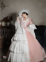 Mrs Pompadour Elegant Vintage Gown One-piece Mrs Pompadour Elegant Vintage Gown One-piece
