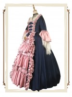 Mrs Pompadour Elegant Vintage Gown One-piece Mrs Pompadour Elegant Vintage Gown One-piece