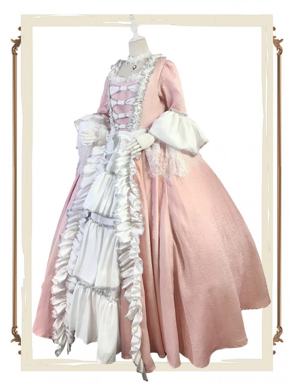 Mrs Pompadour Elegant Vintage Gown One-piece Mrs Pompadour Elegant Vintage Gown One-piece