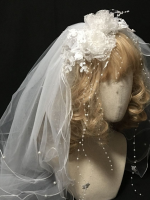 Multi-Layers Nail Bead Veil Multi-Layers Nail Bead Veil
