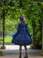 INFANTA * Holy Fruit Estate * OP Lolita Autumn Embroidered Dress INFANTA * Holy Fruit Estate * OP Lolita Autumn Embroidered Dress