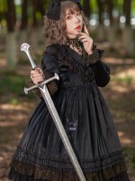 INFANTA * Holy Fruit Estate * OP Lolita Autumn Embroidered Dress INFANTA * Holy Fruit Estate * OP Lolita Autumn Embroidered Dress