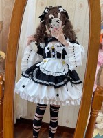Oath maid cute flower bud dress Oath maid cute flower bud dress