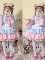 Oath maid cute flower bud dress Oath maid cute flower bud dress