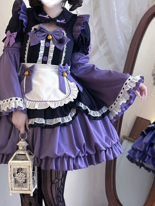 Oath maid cute flower bud dress Oath maid cute flower bud dress