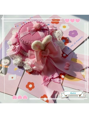 Pink 13cm Top Hat