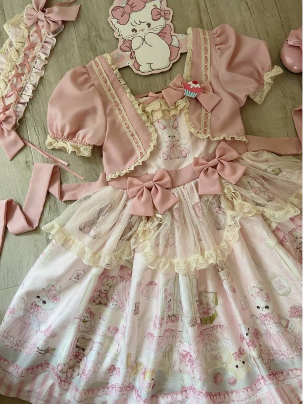 【Rabbit Bear wardrobe】~ Lolita jumperskirt 【Rabbit Bear wardrobe】~ Lolita jumperskirt