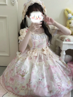 【Rabbit Bear wardrobe】~ Lolita jumperskirt 【Rabbit Bear wardrobe】~ Lolita jumperskirt