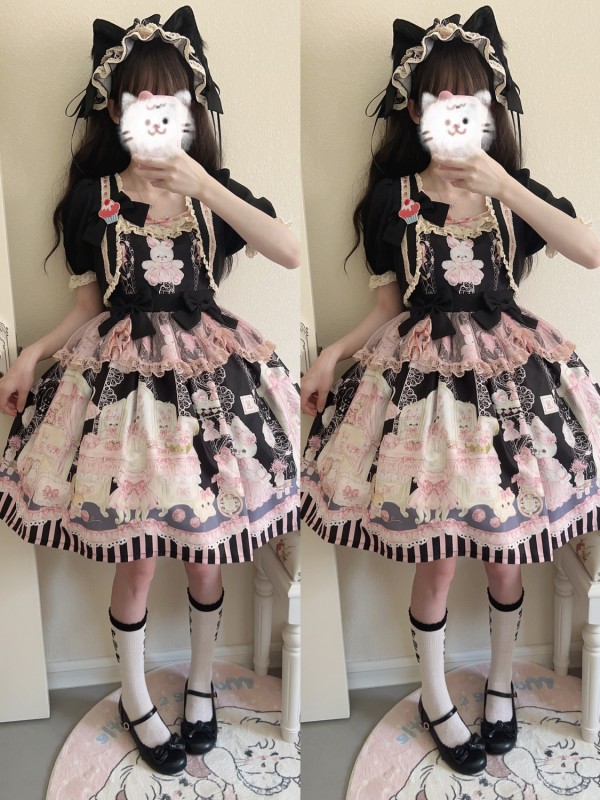 【Rabbit Bear wardrobe】~ Lolita jumperskirt 【Rabbit Bear wardrobe】~ Lolita jumperskirt