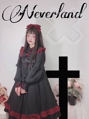 Rebellious Angel Breast-high Gothic One-piece 