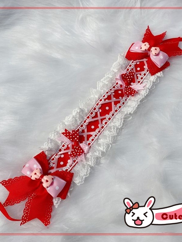 Red Bowknot Lolita Hairband Red Bowknot Lolita Hairband