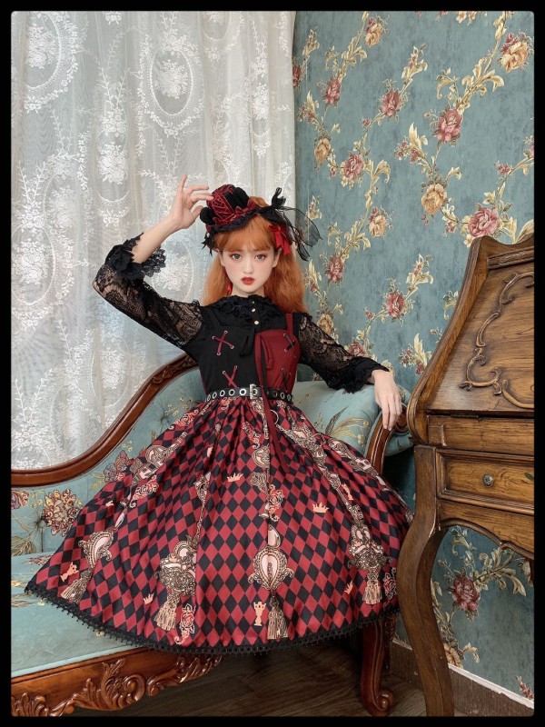 Red Queen Gothic Jumperskirt Red Queen Gothic Jumperskirt