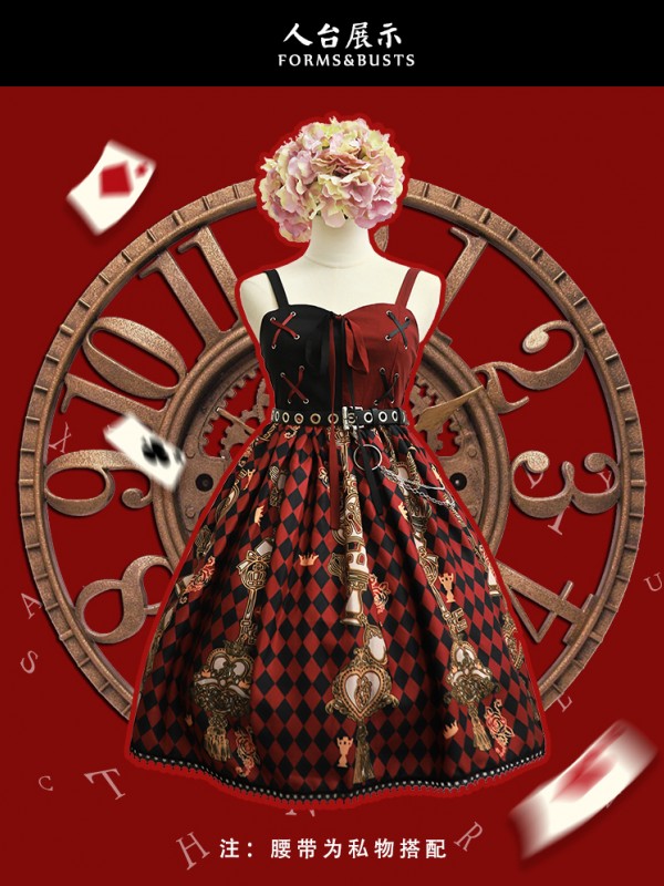 Red Queen Gothic Jumperskirt Red Queen Gothic Jumperskirt