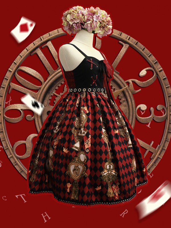 Red Queen Gothic Jumperskirt Red Queen Gothic Jumperskirt