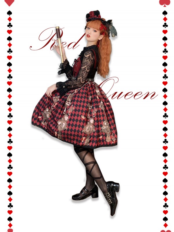 Red Queen Gothic Jumperskirt Red Queen Gothic Jumperskirt