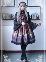 Rococo Story Retro Palace Print JSK Lolita Jumperskirt