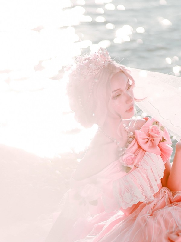 Rose Song Elegant Vintage Gown One-piece Rose Song Elegant Vintage Gown One-piece