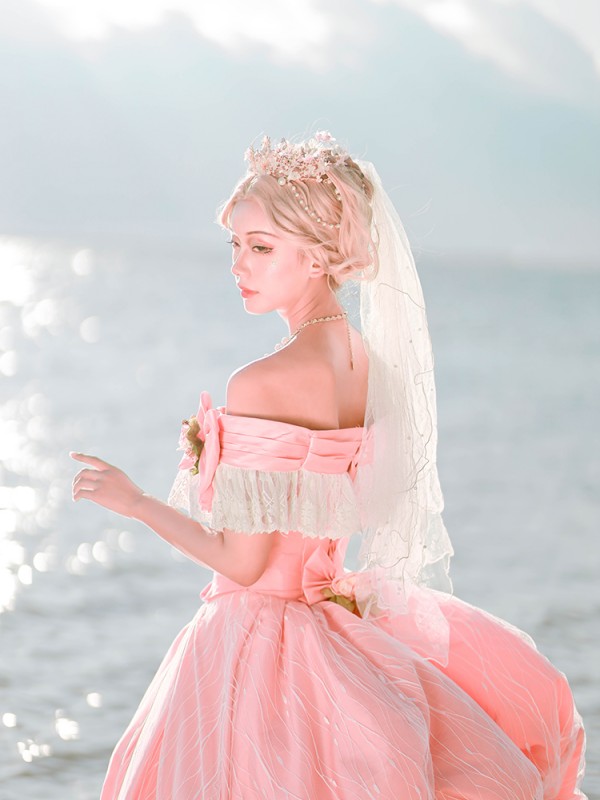 Rose Song Elegant Vintage Gown One-piece Rose Song Elegant Vintage Gown One-piece