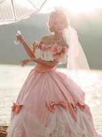 Rose Song Elegant Vintage Gown One-piece Rose Song Elegant Vintage Gown One-piece