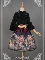 Secret Garden Chiffon Short Lolita Sleeve Blouse
