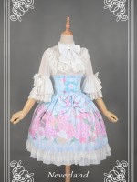 Secret Garden Chiffon Short Lolita Sleeve Blouse