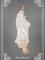 Secret Garden Chiffon Short Lolita Sleeve Blouse
