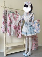 【Showa Sweet pet】~lolita~Blue dress cute 【Showa Sweet pet】~lolita~Blue dress cute