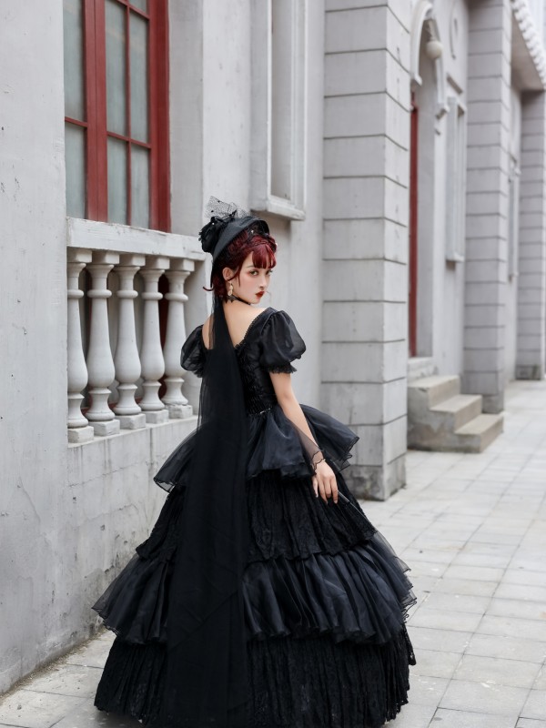 Snow Song Elegant Vintage Wedding One-piece Snow Song Elegant Vintage Wedding One-piece