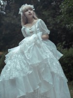 Snow Song Elegant Vintage Wedding One-piece Snow Song Elegant Vintage Wedding One-piece