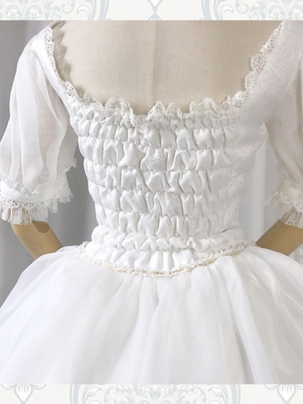 Snow Song Elegant Vintage Wedding One-piece Snow Song Elegant Vintage Wedding One-piece