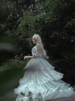 Snow Song Elegant Vintage Wedding One-piece Snow Song Elegant Vintage Wedding One-piece