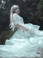 Snow Song Elegant Vintage Wedding One-piece Snow Song Elegant Vintage Wedding One-piece