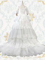 Snow Song Elegant Vintage Wedding One-piece Snow Song Elegant Vintage Wedding One-piece