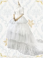 Snow Song Elegant Vintage Wedding One-piece Snow Song Elegant Vintage Wedding One-piece